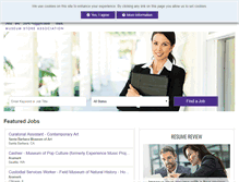Tablet Screenshot of jobsource.museumstoreassociation.org